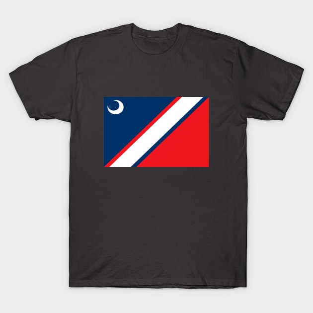 Flag of Clinton, South Carolina T-Shirt by brigadeiro